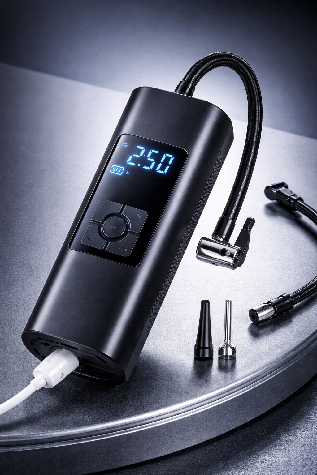 Compresor Inflador De Neumaticos Portatil