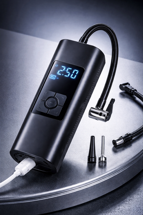 Compresor Inflador De Neumaticos Portatil